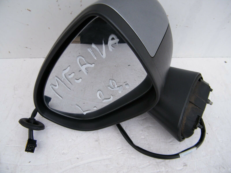 VAUXHALL MERIVA B 2012-2017 DOOR WING MIRROR LEFT PASSENGER SIDE N/S GREY 029