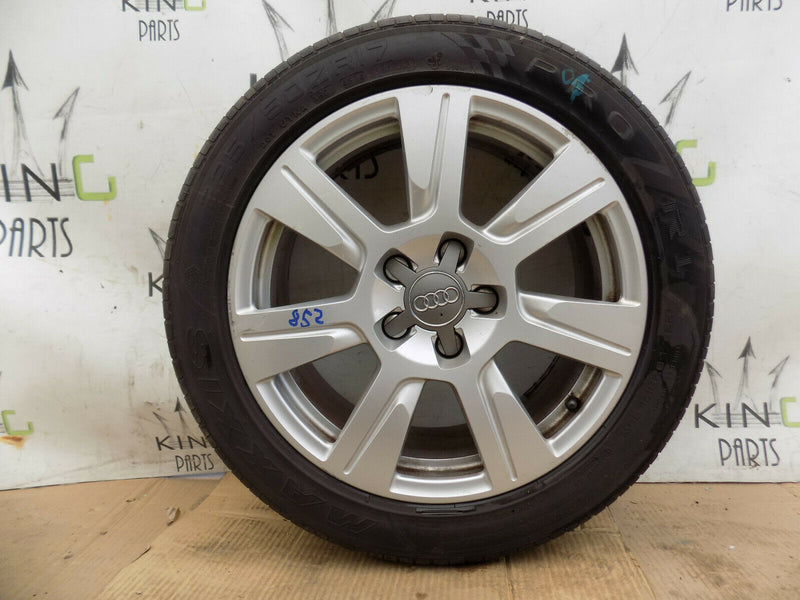 AUDI A6 C6 4F 17"INCH 17x7.5J ET45 ALLOY WHEEL + TYRE 225/50/17 4F0601025CB