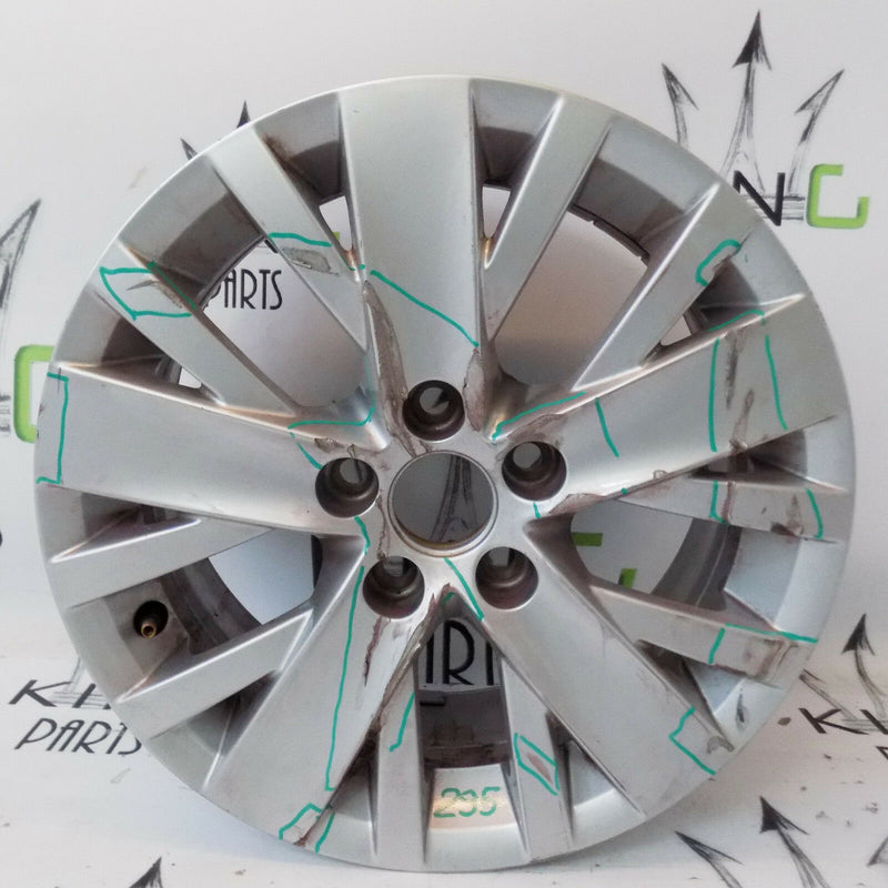 VW POLO V 6R SE 2015>ON RIM ALLOY WHEEL 15" R15 6Jx15H2 ET40 6R0601025AK
