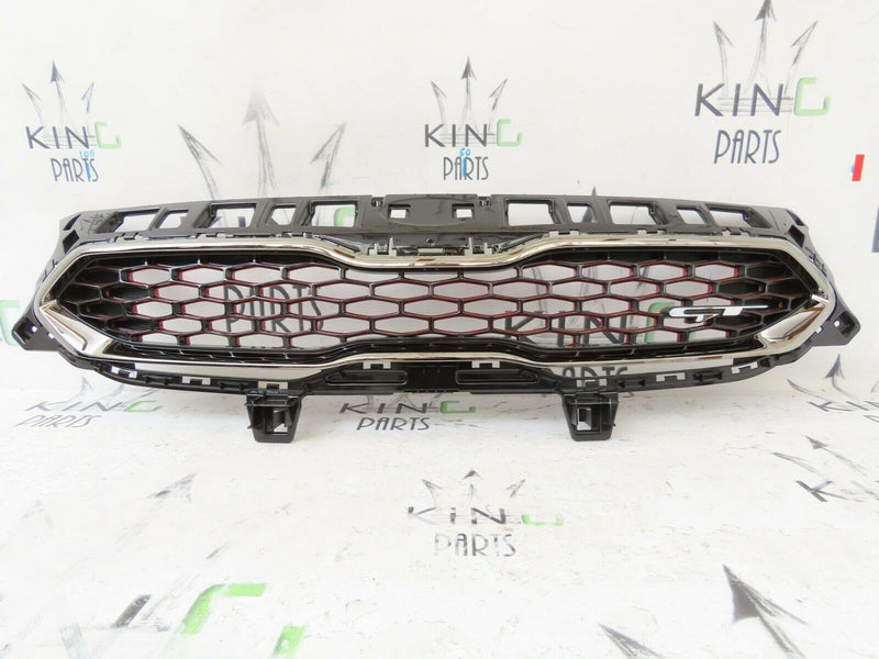 KIA CEED GT LINE 2019-ON FRONT BUMPER RADIATOR GRILL BLACK RED GLOSS *NEW*