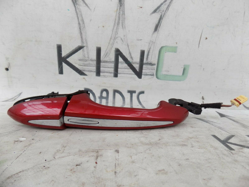 JAGUAR XJ (X351) 2010-2019 REAR LEFT DOOR EXTERNAL HANDLE IN RED *N2