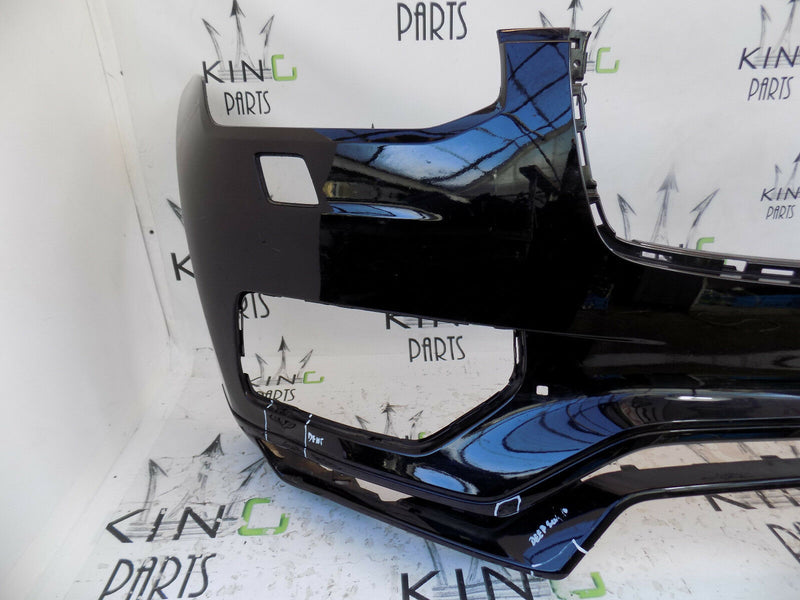 VOLVO XC90 R-DESIGN 2015-2017 BLACK FRONT BUMPER GENUINE 31353362