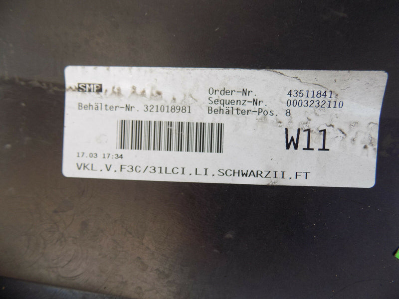 BMW 3 SERIES F30 F31 LCI FACELIFT 2016 2017 FRONT BUMPER GENUINE 7386283