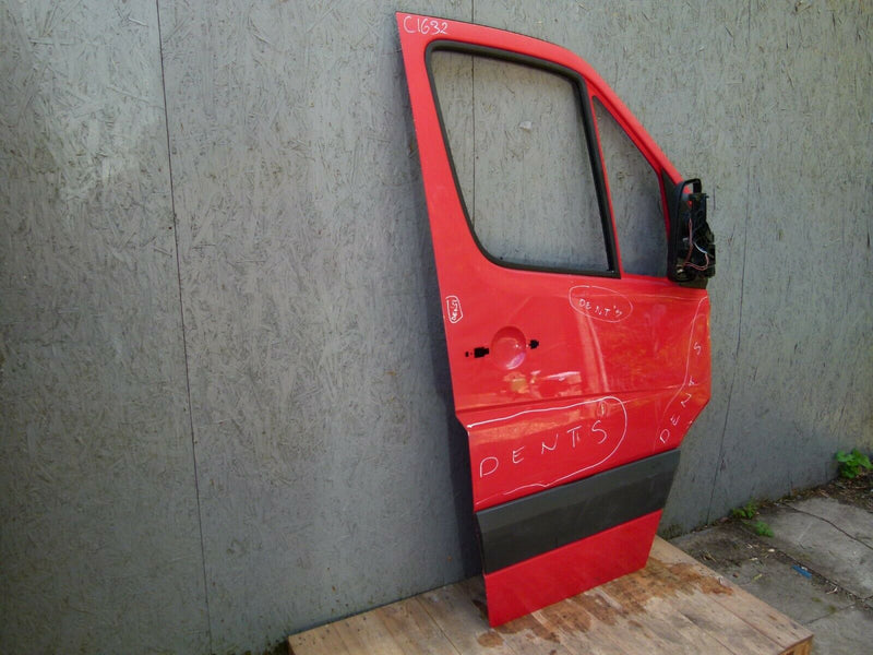 MERCEDES SPRINTER W906 06-17 FRONT DOOR PANEL RIGHT SIDE & LOCK MECHANISM