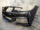 BMW 4 SERIES F32 F33 F36 2014-2018 GENUINE BLACK FRONT BUMPER 51118054502