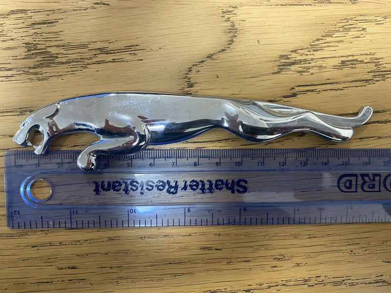 JAGUAR XK XF XJ  BONNET SIDE TAILGATE CHROME BADGE EMBLEM  GENUINE FL26108