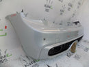 MINI HATCH COOPER S F55 2014-18 WHITE REAR BUMPER GENUINE 4x PDC 7349626