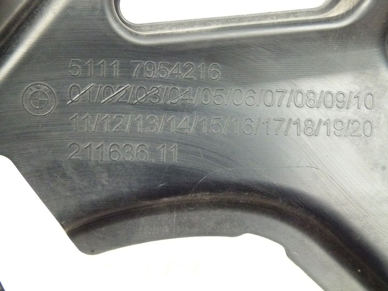 BMW X1 F48 2015-19 FRONT BUMPER RIGHT CORNER BRACKET GENUINE 5111 7954216