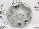 RENAULT LODGY, DOKKER 2012-ON GENUINE 15" SILVER WHEEL TRIM CAP COVER 403156416R