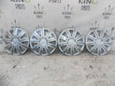 X4 15" UNIVERSAL DESIGNED WHEEL TRIM HUB CAPS CAR VAN TRAILER 4PC PLASTIC