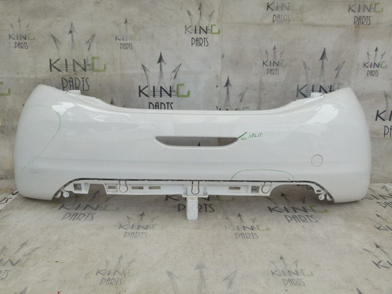 PEUGEOT 208 2012-2018 REAR BUMPER IN WHITE 9676505677 GENUINE