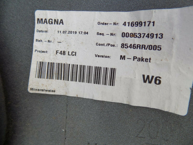 BMW X1 F48 M-SPORT 2015 2016 2017 WHITE REAR BUMPER GENUINE 5112 8059877