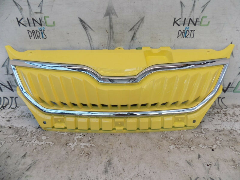 SKODA CITIGO E iV ELECTRIC 2019-UP FRONT BUMPER GRILL GENUINE 1ST853653E YELLOW