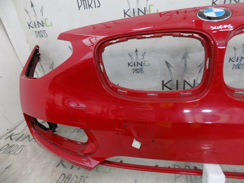 BMW 1 SERIES F20 SPORT 2011-15 FRONT BUMPER RED PDC GENUINE 51117272568