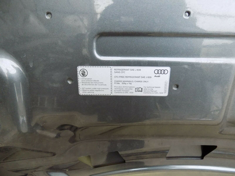 AUDI Q3 8U 2011 - 2018 ALUMINIUM BONNET IN GREY GENUINE P/N: 8U0823155A