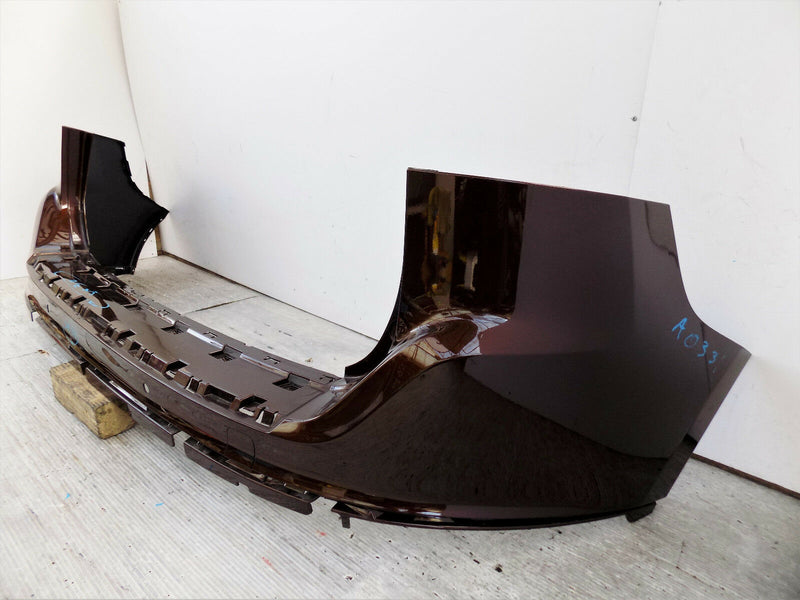 VOLVO XC60 R-DESIGN 2008-2013 BROWN REAR BUMPER GENUINE PDC HOLES (A0331)
