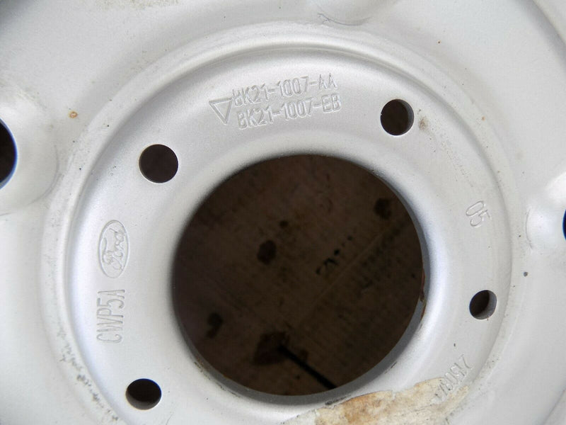 FORD TRANSIT MK8 15" STEEL WHEEL SINGLE SILVER GENUINE 6.5JX15  1763872