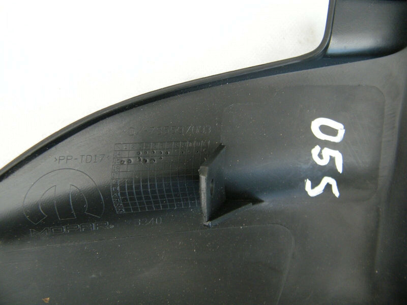 FIAT 500 2007-2017 DIFFUSER FILLING THE BUMPER COVER 735597093 (055)