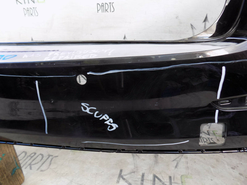SKODA SCALA 2018-ON- BLACK REAR BUMPER GENUINE 4x PDC 657807421