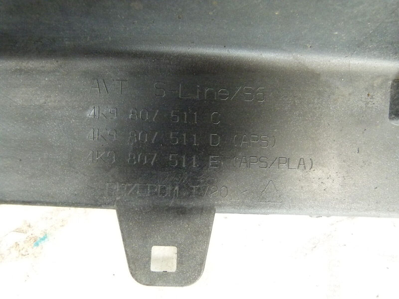 AUDI A6 C8 4K ESTATE S-LINE 2018-ON REAR BUMPER PDC GENUINE 4K9807511