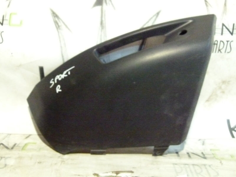 RANGE ROVER SPORT 13-17 FRONT BUMPER RIGHT EXTENSION TRIM DK6217D749AB