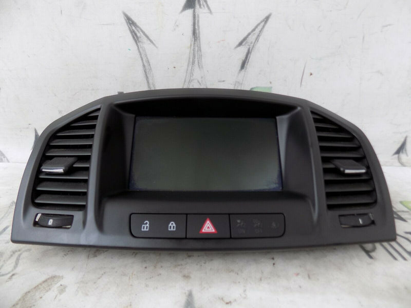 VAUXHALL INSIGNIA 2008-16 800 NAVI CD PLAYER DISPLAY SCREEN HEAD UNIT 13223793