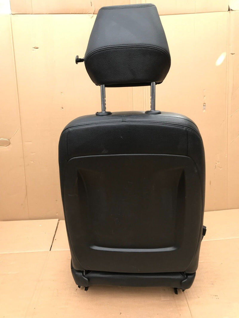 BMW F30 F31 SALOON ESTATE GENUINE FRONT SEAT BLACK LEATHER LEFT SIDE & SEATBELT