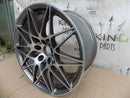 BMW M3 M4 20" INCH ALLOY WHEEL COMPETITION 666 GREY FRONT 9JX20H2