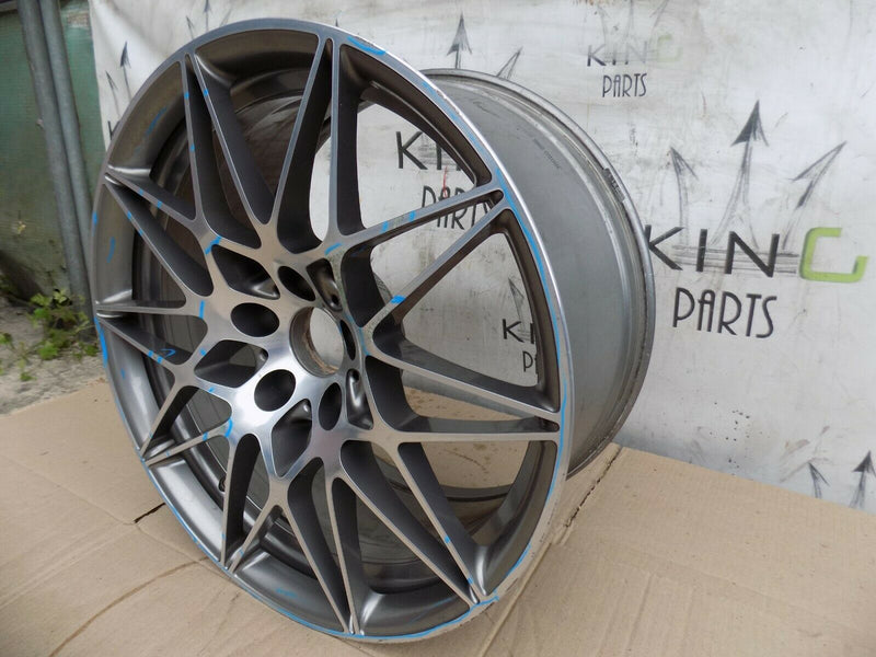BMW M3 M4 20" INCH ALLOY WHEEL COMPETITION 666 GREY FRONT 9JX20H2