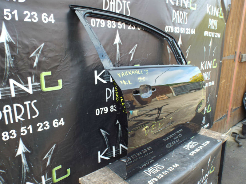 Vauxhall Astra MK6 J 5 Door 2009-2015 Front Door Right Driver Side O/S Black
