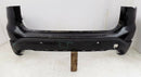 BMW X1 F48 2016 2017 BLACK REAR BUMPER GENUINE GENUINE PDC HOLES