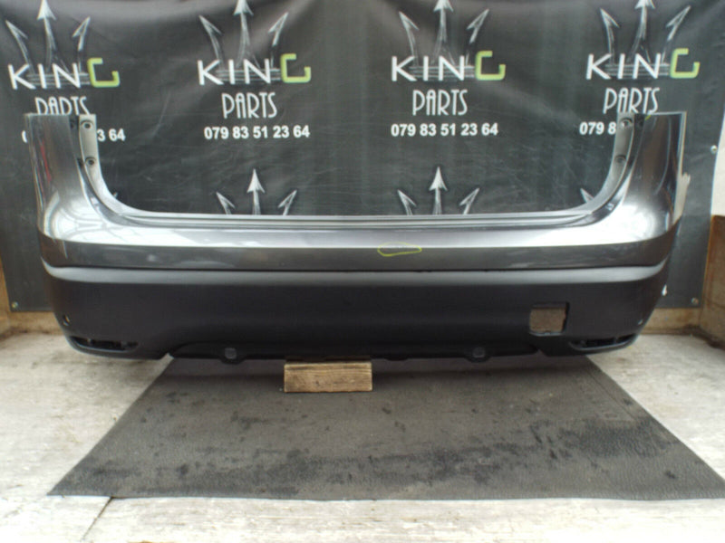 NISSAN QASHQAI 2014-ON REAR BUMPER GENUINE GREY (A7190) 85022 4EAOH