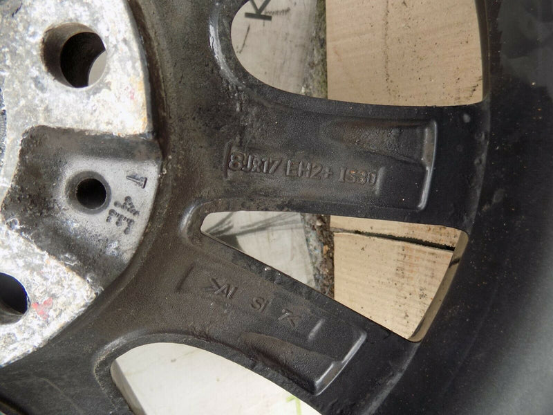 BMW  5/6 SERIES F10 F11  BLACK 8JX17" ALLOY WHEEL WITH TYRE GENUINE 6780720