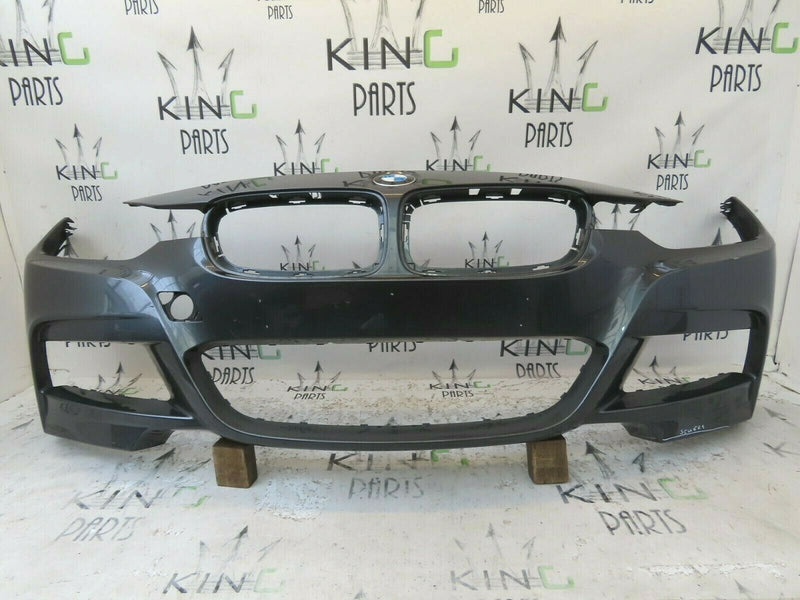 BMW 3 SERIES F30 F31 M SPORT 2012-2017 FRONT BUMPER GREY GENUINE 8067873