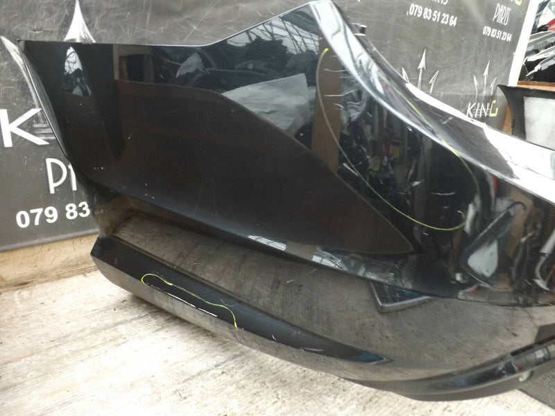 MERCEDES C CLASS A204 AMG ESTATE FACELIFT 10-14 REAR BUMPER GENUINE BLACK (A0194