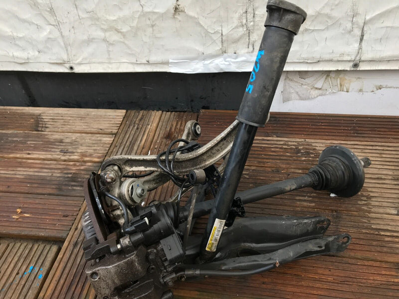 MERCEDES W205 LEFT SIDE REAR LEG 5x WISHBONE, DRIVESHAFT HUB, CALIPER GAS STRUT