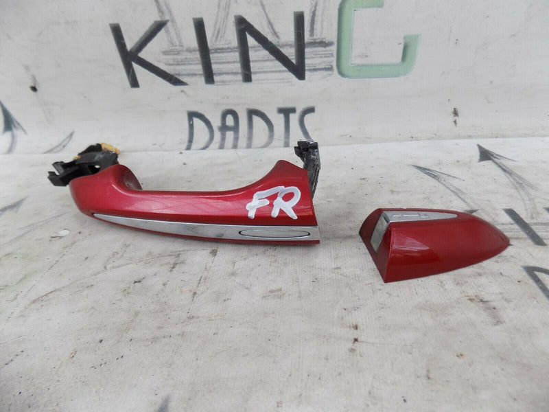 JAGUAR XJ (X351) 2010-2019 FRONT RIGHT DOOR EXTERNAL HANDLE IN RED *N2