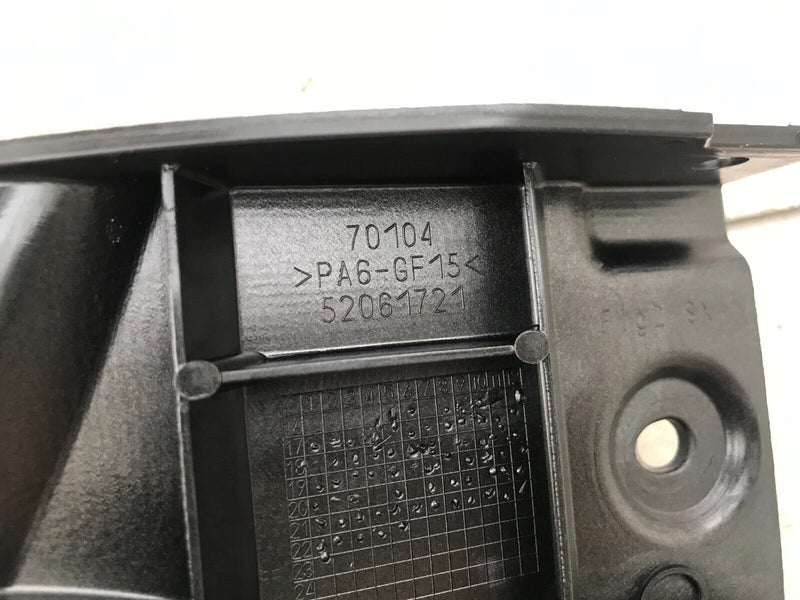 FIAT 500 2009-15 REAR BUMPER LEFT MOUNT BRACKET GENUINE 52061721