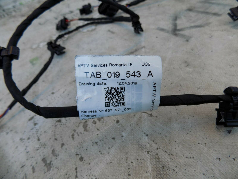 SKODA SCALA  WIRING HARNESS CONTROL UNIT PARKING ASSISTANCE SYSTEMS  657971065