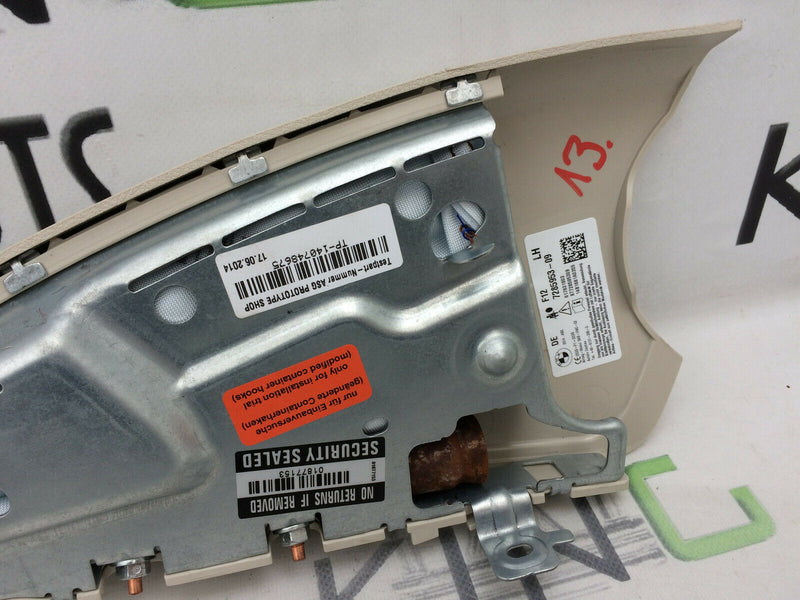 BMW 4 SERIES F33 CONVERTIBLE - AIRBAG SEAT LEFT SIDE GENUINE 87 7285953-09