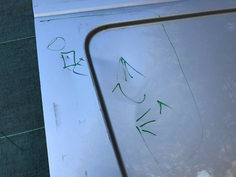 MERCEDES SPRINTER 906 2006-17 LEFT SIDE SLIDING DOOR PANEL & CABLE TRUCK