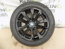 BMW  5/6 SERIES F10 F11  BLACK 8JX17" ALLOY WHEEL WITH TYRE GENUINE 6780720