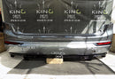 ✯ VOLVO XC90 II R DESIGN 2014-2017 GREY REAR BUMPER GENUINE PDC HOLES (7651)