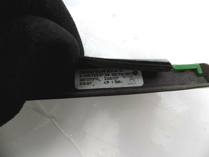 MERCEDES B CLASS W246 2011-18 FRONT LEFT WINDOW TRIM CHROME DECORATIVE /B02-61