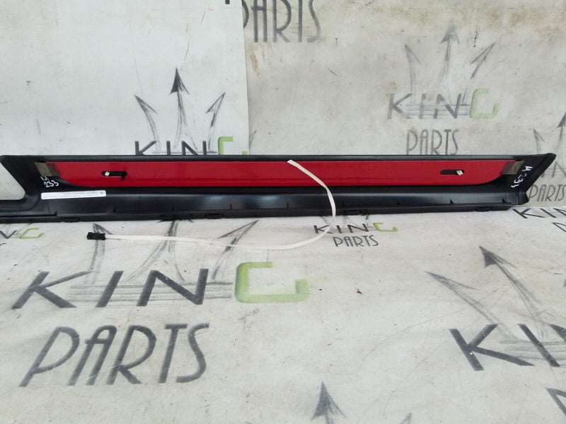 MERCEDES W205 C-CLASS ILLUMINATED STEP DOOR ENTRY TRIM PLATE A2056806810