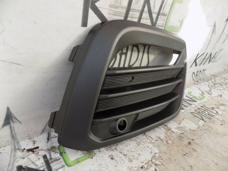 SEAT ATECA 2020-UP RHD FCL FRONT BUMPER RIGHT SIDE GRILLE IN BLACK+ PDC HOLES