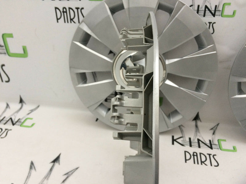 VW UP 2011-2017 FOX GENUINE CAPS 4x WHEEL TRIMS 14' CAP COVERS 1S0601147G