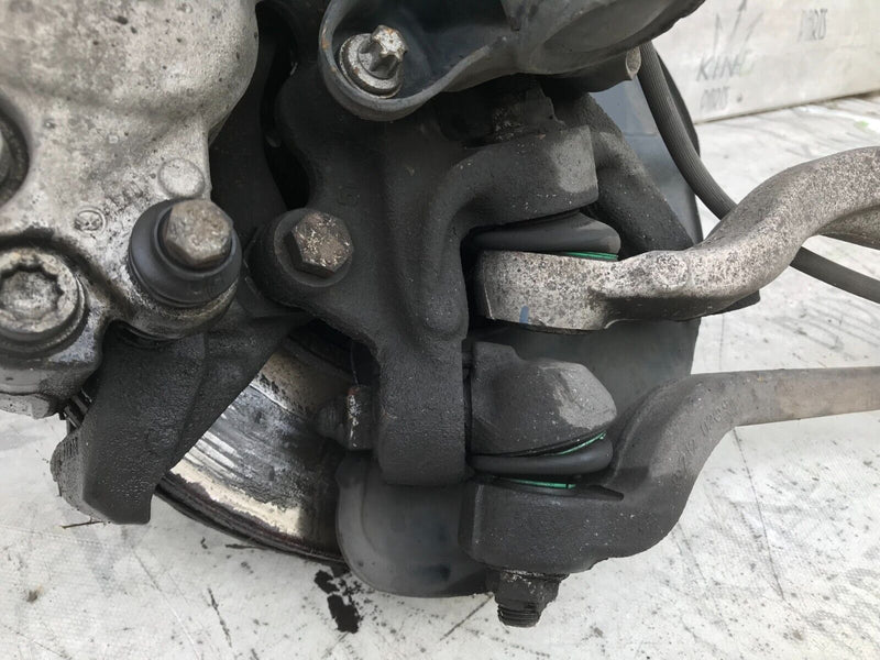 MERCEDES W212 LEFT SIDE COMPLETE FRONT LEG, 2x WISHBONE,HUB, CALIPER, GAS STRUT