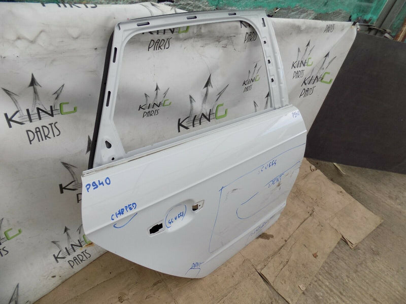 2012 AUDI A1 8X 5 DOOR HATCHBACK OFFSIDE REAR DRIVERS DOOR O/S WHITE