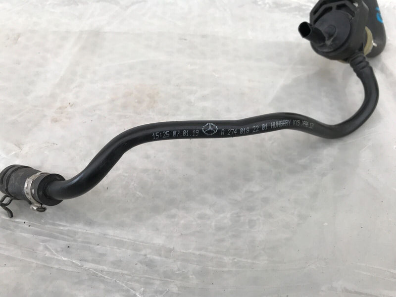 MERCEDES GLC X253 16-21 2.0 PETROL ENGINE BREATHING VENT LINE & PUMP A2740182201
